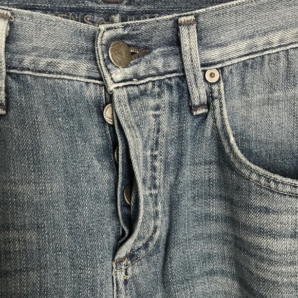 Citizens of Humanity by Jerome Dahan size 24 boyfriend ripped button fly jeans - Picture 7 of 8